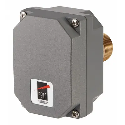 JOHNSON CONTROLS Flow Switch: Paddle, 1 in/2 in/3 in/6 in For Pipe Size, Stainless Steel - Insertion-Style Switches for Liquids