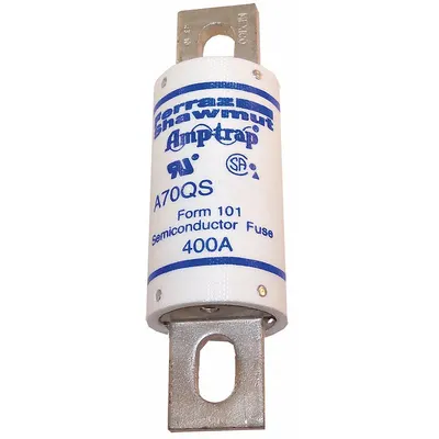 MERSEN Sekering Semikonduktor: Seri A70QS, Kerja Cepat, 300 A, 700 V AC - Fast-Acting Bolt-On Fuses