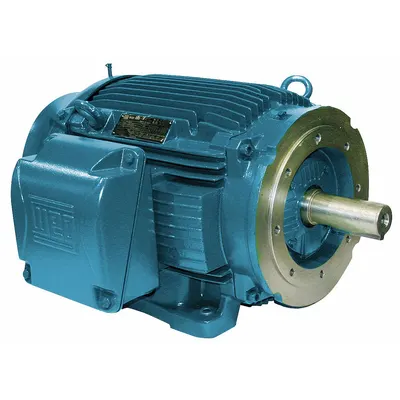 WEG Motor Tujuan Umum: Dudukan C-Face/Kaku, Pendingin Kipas Tertutup Penuh - C-Face with Rigid Base 3-Phase General Purpose AC Motors