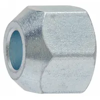 Female Tube Nut: Steel, 3/8 in Tube Connection Size, 2 PK (MPN PS2215)