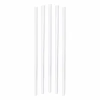 This KIMBLE NMR tube has a 5 mm body diameter and 203.2 mm overall height, with a colorless, round bottom. It includes a polyethylene closure and is not graduated. Used for nuclear magnetic resonance spectroscopy in analytical chemistry and research laboratories