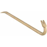 Crow Bar: Claw/Wedge End, 36 in Overall Lg, 7/8 in Bar Wd, 1 11/16 in End Wd, Non-Sparking (MPN W-31)