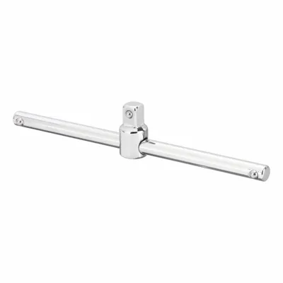 PROTO Batang Geser: 1/4 in Drive, 4 1/2 in Pjg, Genggaman Halus, Baja Paduan - Sliding T-Style Breaker Bars