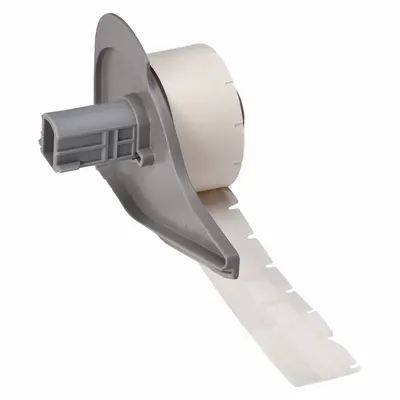 Label Pembungkus BRADY: 3/4 in x 1/2 in, 1/2 in, Vinil Padam Sendiri - Brady Precut Label Rolls