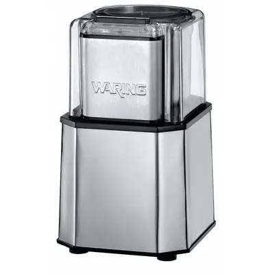 WARING COMMERCIAL Penggiling Rempah dengan 3 Mangkuk Penggiling: Kapasitas 0,8 lb, Corong Tunggal - Coffee & Spice Grinders