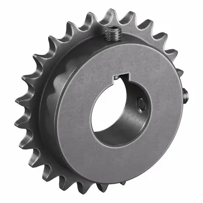 Sprocket Rantai Rol TRITAN: 40, Untuk Jarak Rantai 1/2 in, Diameter Lubang 1 7/16 in, 25 Gigi - Size 40 Fixed-Bore Roller Chain Sprockets
