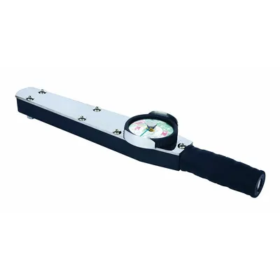 INSIZE Kunci Torsi Dial: 3/8 in Ukuran Penggerak, 120 hingga 600 in-lb/14 hingga 70 N-m - Standard-Head Dial Torque Wrenches