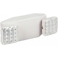 Emergency Light: LED, Damp Location Rated, 0.79 W Lamp Watt, 120/277V AC, 1.8 W Emergency Watt (MPN CU2SQ)