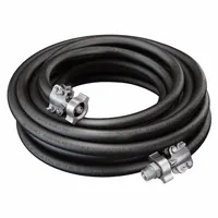 Steam Hose: 3/4 in Hose Inside Dia., 50 ft Hose Lg, 1 9/32 in Hose Outside Dia., Black (MPN 20023435)