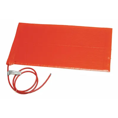 BRISKHEAT Selimut Pemanas: 232°C Suhu Operasi - Maks, 12 in Panjang Keseluruhan, 12 in Lebar Keseluruhan - Silicone Heating Blankets