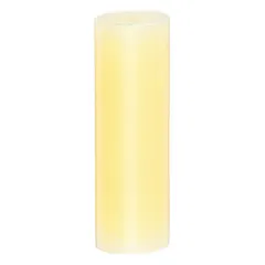 3M 3762 is a tan hot melt adhesive supplied as smooth sticks measuring 5/8 in diameter and 2 in length, packaged in an 11 lb box containing 484 sticks. It bonds plastic, fabric, and foam, with a melting temperature of 130°F. Complies with FDA 21 CFR 175.105 for indirect food contact. Commonly used in packaging applications for sealing and assembly.