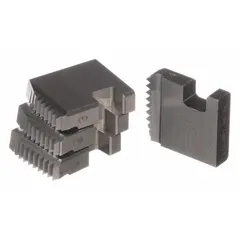 This replacement pipe die is designed for use with RIDGID handheld threader heads. It cuts NPT right-hand threads on 1/2 in stainless steel pipe. Suitable for threading operations in plumbing, HVAC, and industrial piping systems.