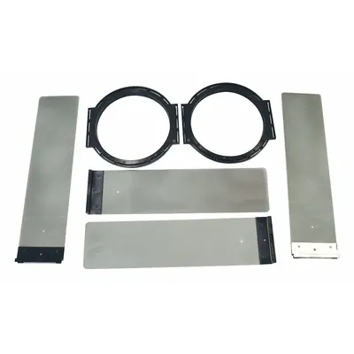 PHASETECH Braket Pemasangan Kasar: 2 in Tinggi Keseluruhan, 24 in Panjang Keseluruhan, 48 in Lebar Keseluruhan, CS-6R - Mounting Brackets for Speakers