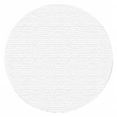 MIGHTY-LINE Pita Penanda Lantai: Lingkaran, Padat, Putih, Tanpa Legenda, 2 11/16 in, 50 mil Tebal Pita - Circle-Shaped Floor Marking Tape