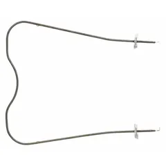 Genuine OEM replacement bake element for Whirlpool ovens. Provides the heating function necessary for baking. Used by maintenance technicians to restore proper oven performance in kitchen equipment.