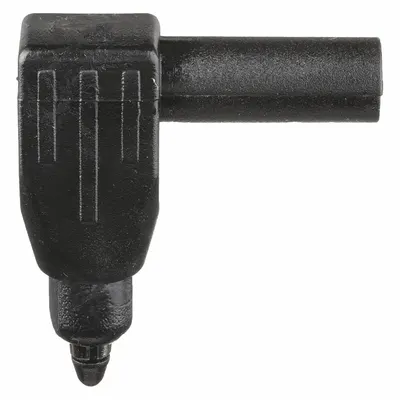 Steker Pisang POMONA: CAT III 1000V, Panjang 1 1/4 in, Kuningan, Lucel, Tegangan Maks 1.000 V - Right Angle Banana Plugs