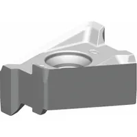 Specialty indexable milling insert for light to medium cutting operations. Suitable for finishing and semi-finishing on steel, stainless steel, and superalloys in general machining applications