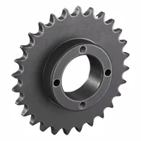 TSUBAKI Sprocket: For 40 Chain, 28 Teeth, 4.465 in Pitch Dia, 4.738 in Outside Dia, Steel (MPN 40H28)