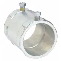 RACO Set Screw Coupling: Steel, 1 1/2 in Trade Size, 2 5/8 in Overall Lg, IMC/RMC, Concrete Tight (MPN 3026)