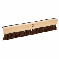 KRAFT TOOL Asphalt Coating Broom/Squeegee: Pull/Push, Straight, Wood, Palmyra/Rubber (MPN GG876-01)