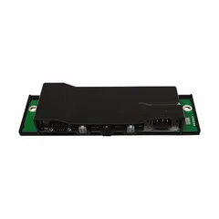 This ALCO control box is made of black plastic and is designed for use with healthcare beds. It is compatible with Drive Medical equipment and manufacturer part numbers 15300 and 15303. The control box enables bed adjustment functions in medical facilities.