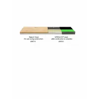 Stair Nosing: Multi-Strip Grit, Aluminum, Set-in-Concrete, 60 in Wd, 3 in Dp, Black, 1/4 in Nose Ht (MPN WP-RN3-A.5)