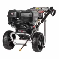 SIMPSON Industrial Rental Pressure Washer: Heavy Duty, Cart, 4,400 psi, 4 gpm, CRX Engine (MPN IR4440112CA)