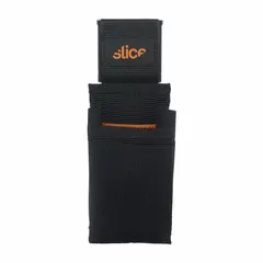 This polyester tool holster in black features five pockets and a clip closure for attachment to belts up to 2 1/2 inches wide. Designed for storing pencils and similar slim tools, it provides organized access in maintenance, engineering, and plant environments.