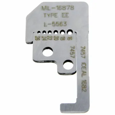 IDEAL Bilah Pengganti Pengupas Kawat: 1 4/5 in Panjang Keseluruhan, Baja, Kurang dari 6 in - Wire Stripper Replacement Blades