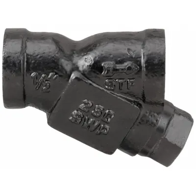 Saringan Y: 1/2 in - Cast Iron Y Strainers