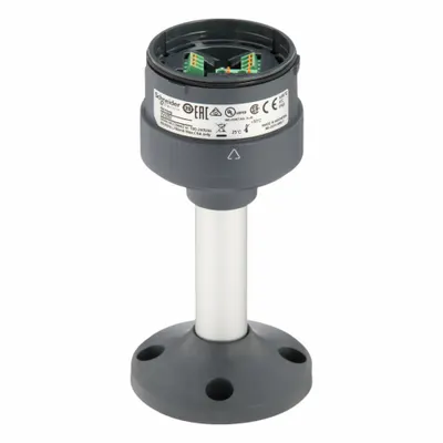 SCHNEIDER Pelat Pemasangan: Dudukan Lampu Menara, Untuk XVU, Tinggi Keseluruhan 3 15/16 in - Mounts for Modular Tower Lights