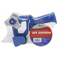 Packaging Tape with Dispenser: Clear, 1.9 mil Tape Thick, 47 oz/in Tape Adhesive Strength (MPN 7520-01-566-4139)