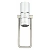 Brass lever handle with chrome finish for Encore Quik-Wash series faucets. Compatible with hot and cold water temperatures. Includes installation adapters for replacement