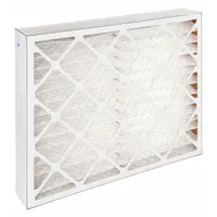 Pleated Air Filter: 28 in x 30 in x 4 in, MERV 8, Gen Use