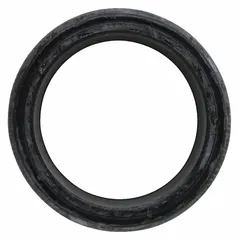 Shaft seal for Whirlpool washing machines and dryers. Prevents water leakage around the rotating drum shaft. OEM replacement part.