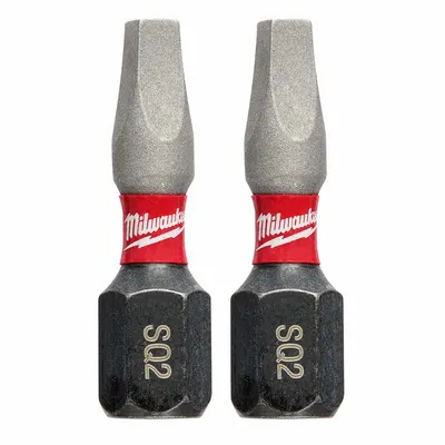MILWAUKEE Mata Sisip: Mata Sisip, Imperial, Ukuran Mata #2, Ukuran Industri Mata S2, Standar - Insert Bits