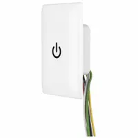 HUBBELL Wall Switch: Touch Switch, 3-Way, Maintained, White, 120/277V AC, 8 A (MPN WSS1277PW)