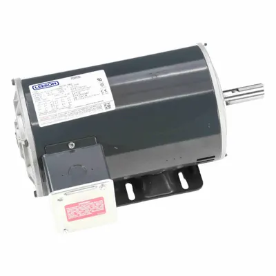 Tujuan Umum LEESON: Dudukan Dasar Kaku, Terbuka Tahan Tetesan, 3 hp, 208-230/460V AC - Rigid Base 3-Phase General Purpose AC Motors