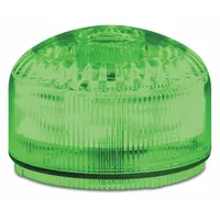 FEDERAL SIGNAL Beacon Warning Sounder Light: 120 to 240V AC/12 to 24V AC/DC, 3 29/32 in Overall Wd (MPN SLM500G)