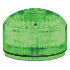 Wall-mountable tone alarm with integrated multimode light for visual and audible signaling. Operates on 12 to 24V AC/DC with NPN/PNP connection. Overall width 3 29/32 inches. Suitable for industrial alarm, equipment status, or safety condition indication.
