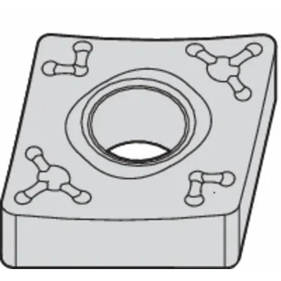 WIDIA Diamond Turning Insert: CNMM54465 - Diamond Indexable Turning Inserts