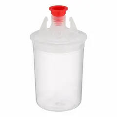 This kit includes 50 liners, 50 lids, and 20 sealing plugs for use with 3M PPS Series spray gun cups. The disposable liner system simplifies paint preparation and cleanup, reducing solvent waste and facilitating quick color changes in spray finishing operations.