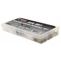 This service kit includes a plastic core remover for servicing valve cores in HVAC and refrigeration systems. Compatible with HFC refrigerants, it is used for core removal and replacement during maintenance