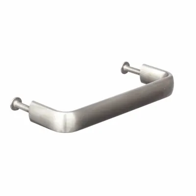 SUGATSUNE Gagang Tarik: Lubang Berulir, Baja Tahan Karat, Perak, Ukuran Sekrup #6-32 - Standard Pull Handles