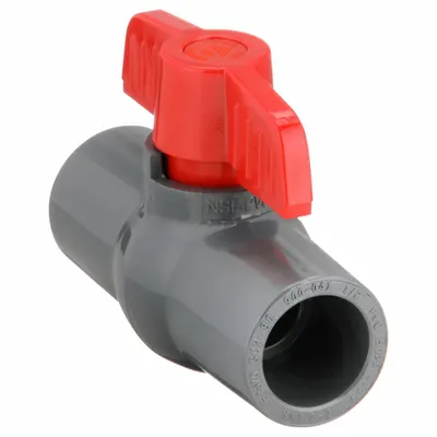 Katup Bola Dua Arah Manual: 1/2 in - PVC Ball Valves