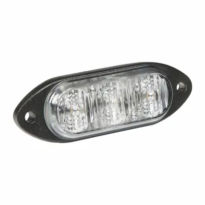 Lampu Peringatan/Arah GROTE: Lampu Peringatan dan Arah Kombinasi, Putih, 1 in Lebar Keseluruhan - Vehicle Perimeter Flashing Warning Lights