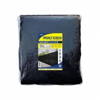 Privacy Screen: Black, High-Density Polyethylene, 5.8 ft Overall Ht, 50 ft Overall Lg (MPN 2A240080)