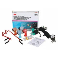 Composite HVLP spray gun for paints with 1/4 in NPS air inlet. Air consumption 12.01 cfm at 20.3 psi. Adjustable spray pattern from 1/2 in to 12 in. Includes air control valve. Used for applying paints in industrial finishing, automotive refinishing, and woodworking.