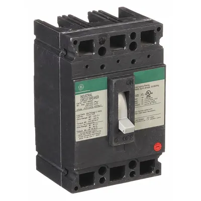 GE Pemutus Sirkuit Kasus Cetakan: 80 A Amps, 18kA pada 120/240/277/480V AC, Tetap - TED-, TEHD-Frame GE Molded Case Circuit Breakers