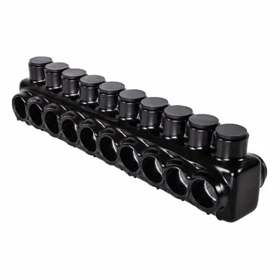 POLARIS Konektor Multitap: 10 Port, Masuk Dua Sisi, Ukuran Kawat 4 AWG – 500 kcmil - Dry-Location Double-Sided Entry Multitap Connectors